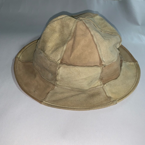 vintage auth CHANEL size 56cm suede BUCKET HAT main image 6